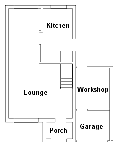 Floor plan - ground floor (5K)