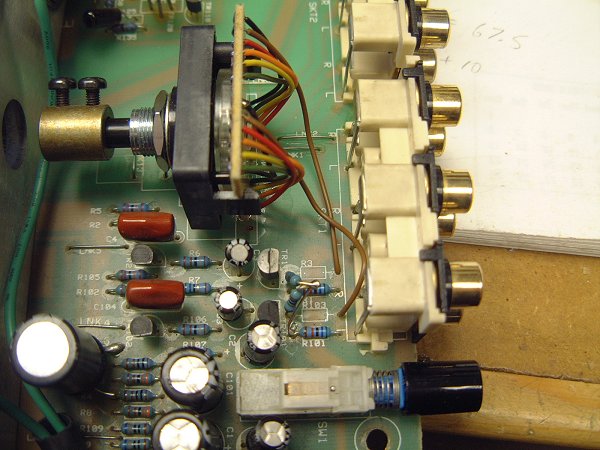 Bypassing the phono preamp