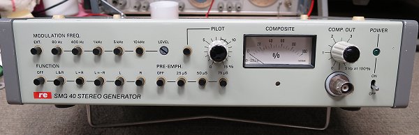 Front panel of the Radiometer
      SMG40 (30k)