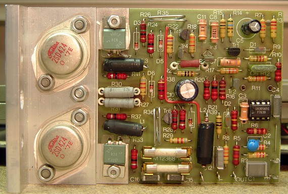 Quad 405 amplifier PCB
